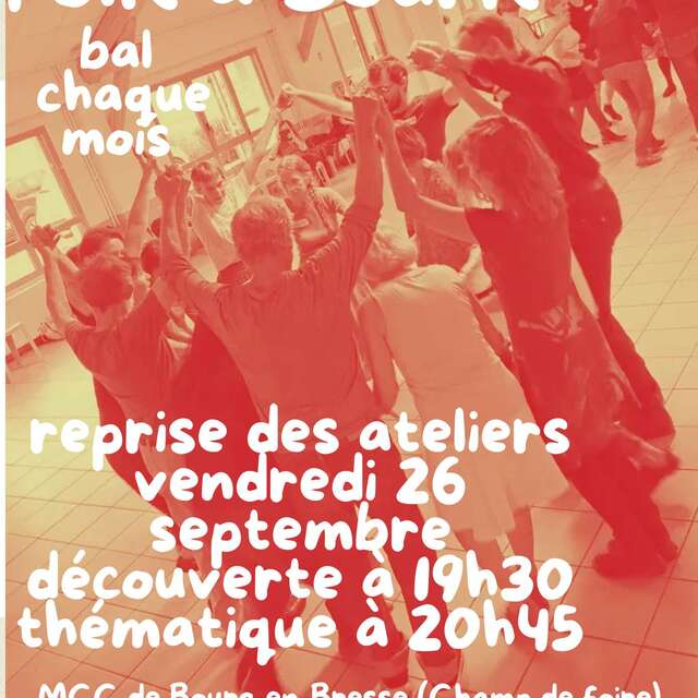 Stage danse folk pour les débutants et petit bal