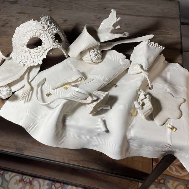 Exposition "Éteindre les lampions" par l'artiste Odyssée Dao