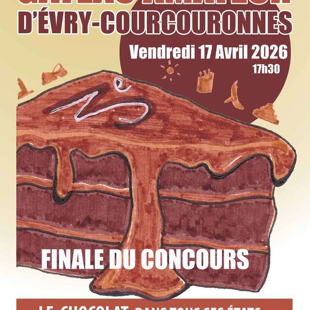 Le gâteau amateur d'Évry Courcouronnes