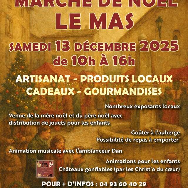 Marché de Noël - Le Mas