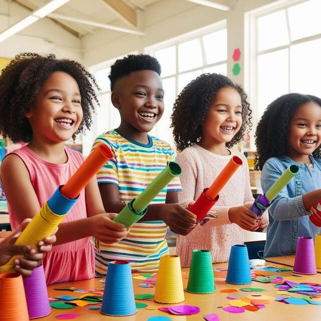 Atelier créatif : Bricolage canon  à confettis