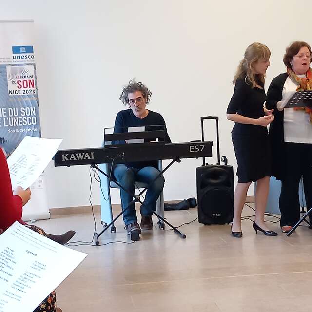 Semaine du son de l'Unesco- Journée "Chants et voix"