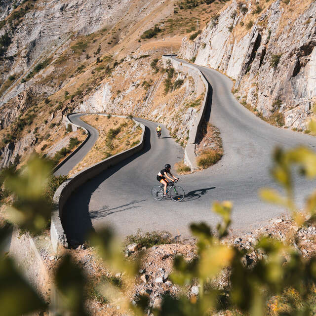 Col du Noyer réservé aux cyclistes