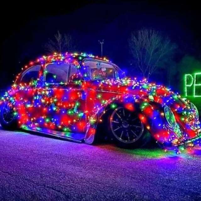 Happy Christmas" parade