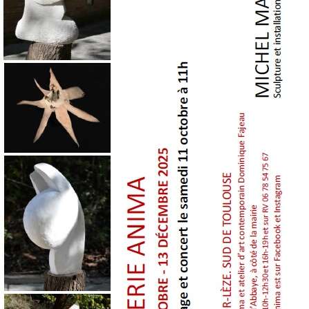 Exposition sculpture et installation