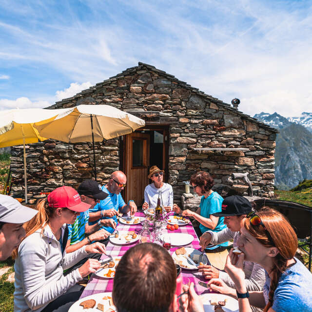 Brunch à l'alpage de Sery