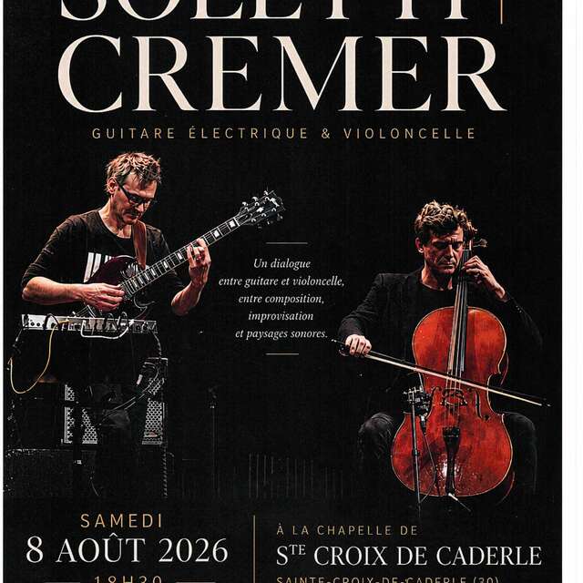 Concert - Soletti et Cremer