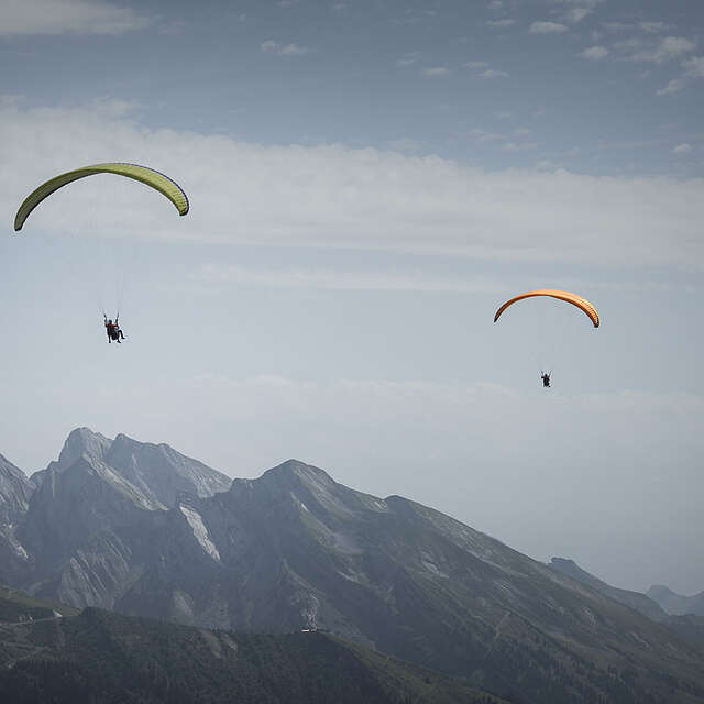 Paragliding : discovery flight