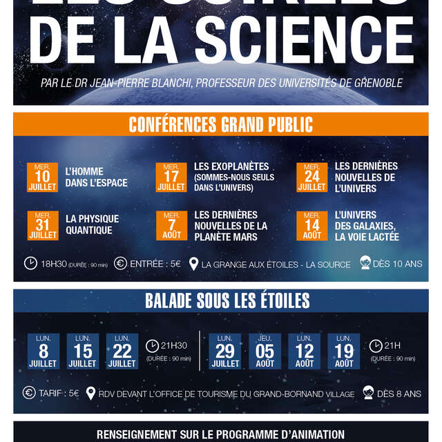 Les soirées de la science