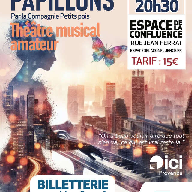 Spectacle musical amateur - À nos papillons
