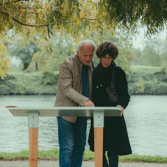 Chemin des Impressionnistes à Carrières-sur-Seine