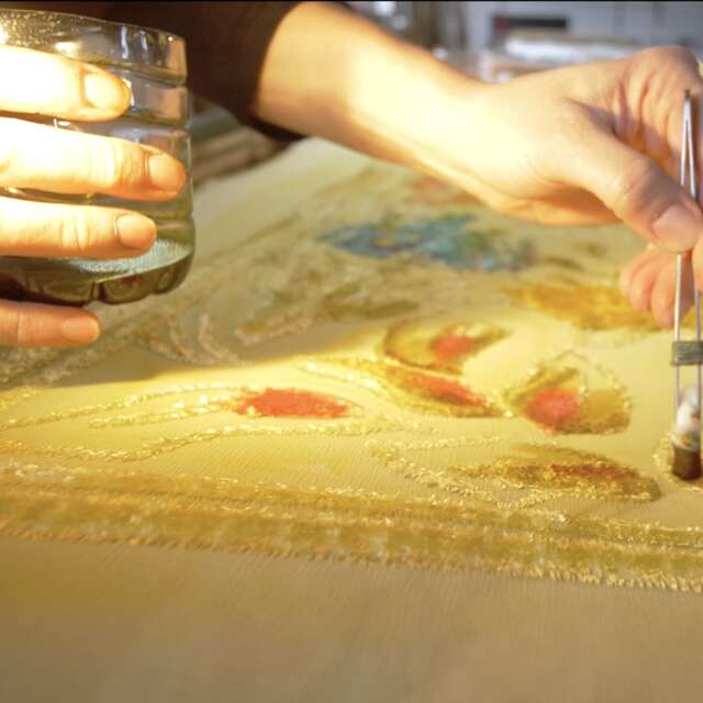 Atelier initiation peinture sur soie