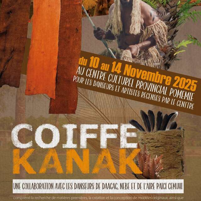 Résidence d'artiste - "Coiffe kanak"