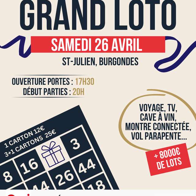 Grand loto de l'AS Genevois