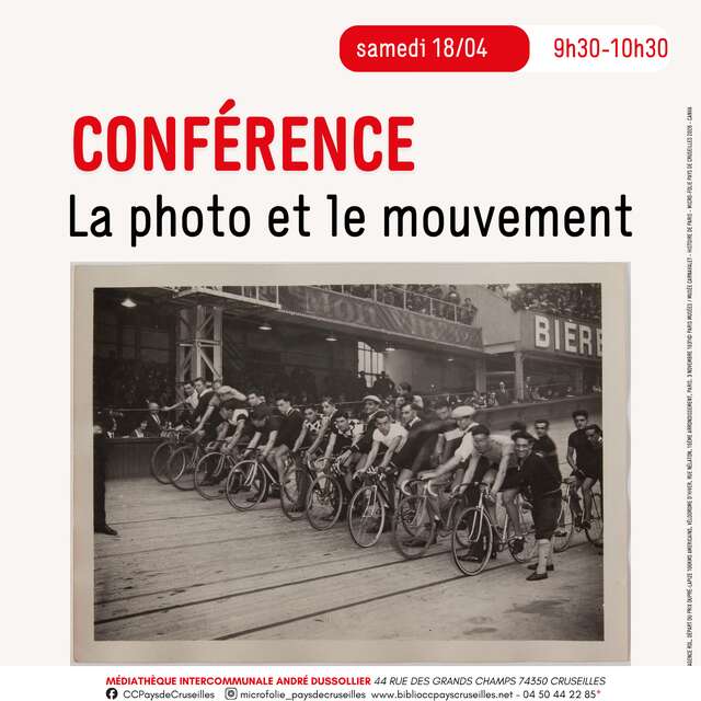 Conférence : La photo et le mouvement