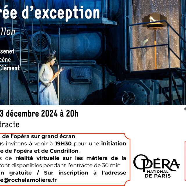 Projection cinéma opéra