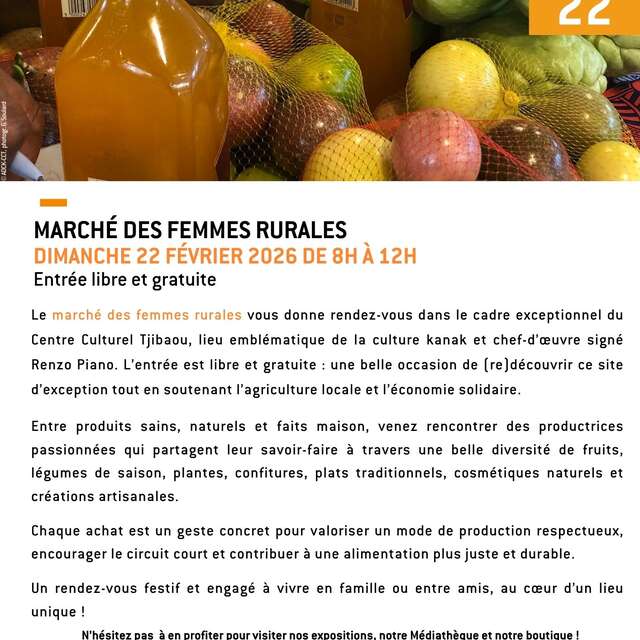 Marché des femmes rurales