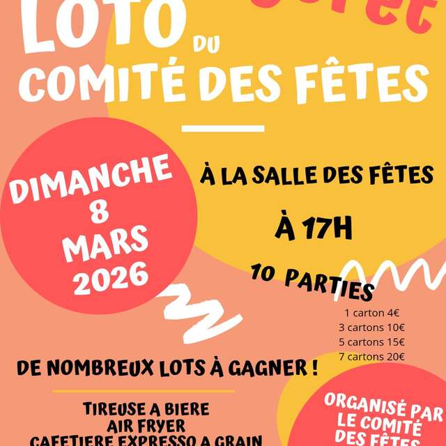 Loto du Comité des Fêtes
