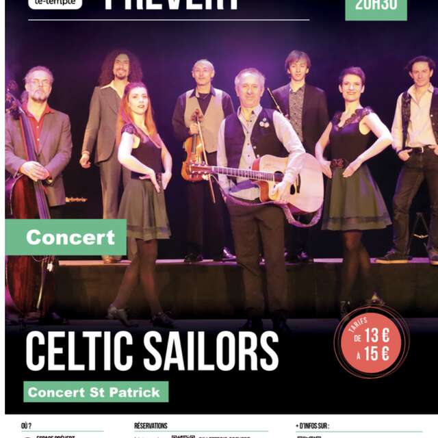 Concert st patrick, Celtic sailors