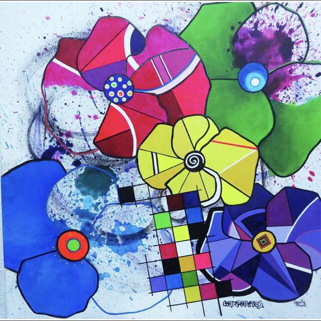 Expo Peinture " Lady Poopies "