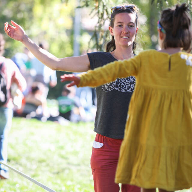 Initiation à la slackline - Association AlpLine