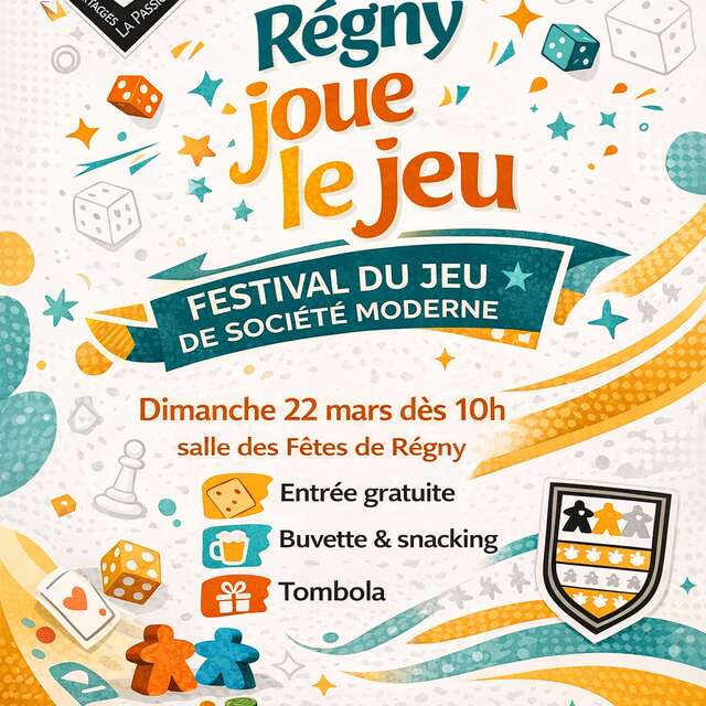 Festival du jeu de société moderne : Régny joue le jeu