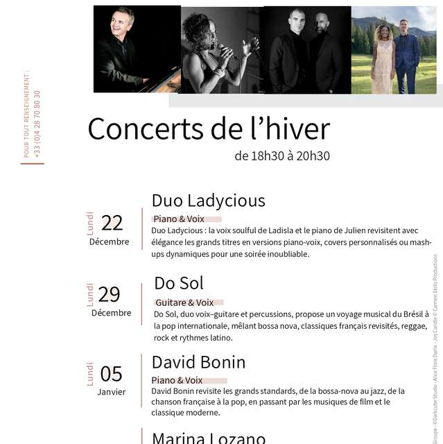 Soirées artistes Amaya