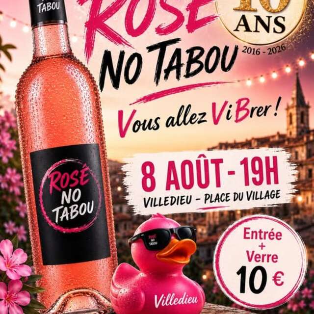 Soirée 'Rosé No Tabou'