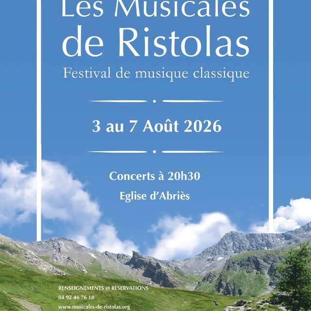 Les Musicales de Ristolas - Sunday, August 4