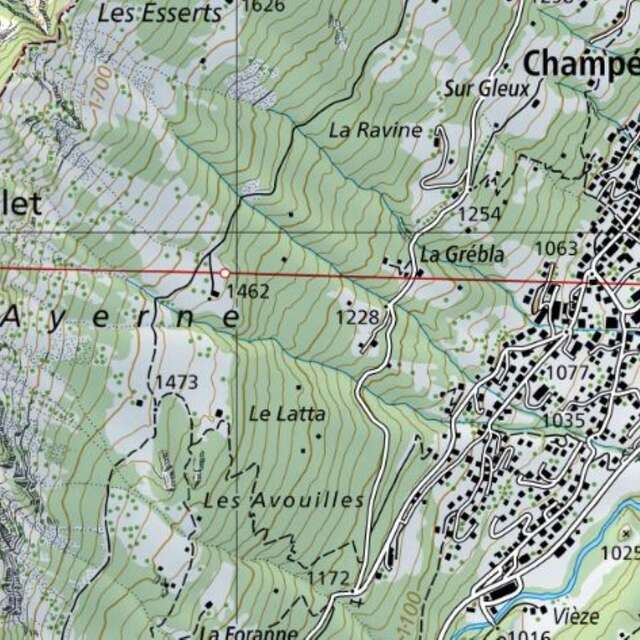 Pic d'Ayerne climbing site