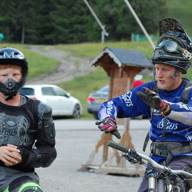 MTB DH lesson