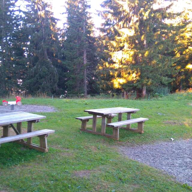 Plan du Pré picnic area