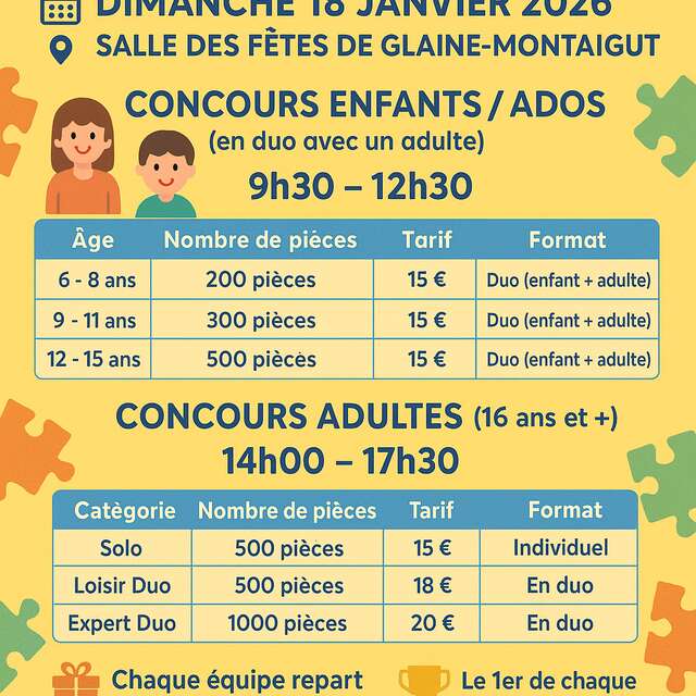 Concours de puzzle