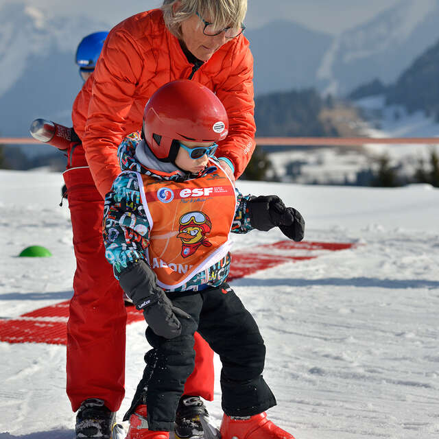 Piou Poiou club - Group ski lesson 3-5 years old