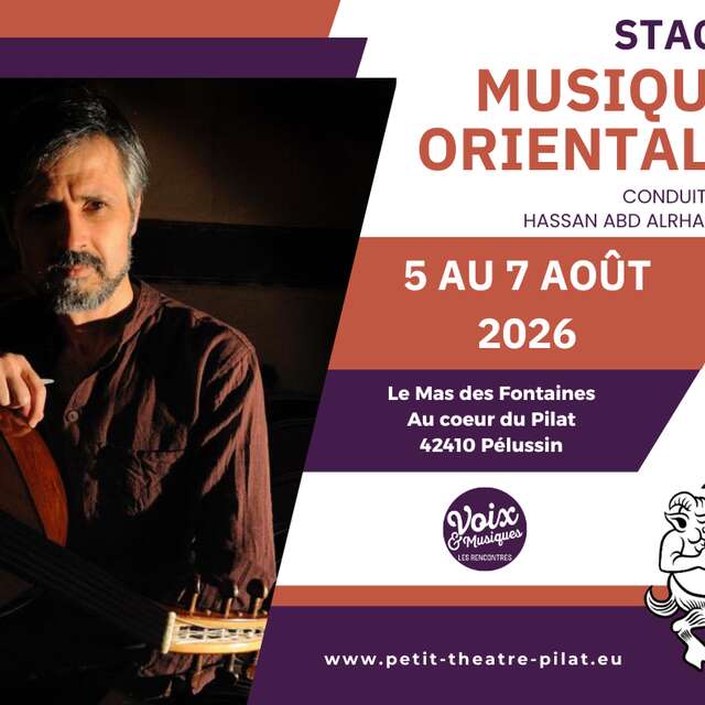 Stage Musique orientale - Rencontres Voix & Musiques 2026