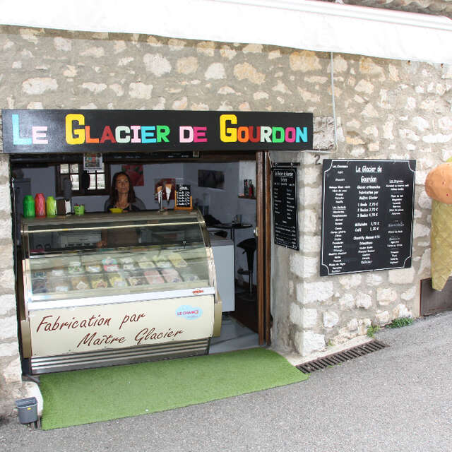 Le glacier de Gourdon
