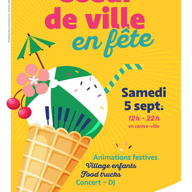 Cœur de ville en fête
