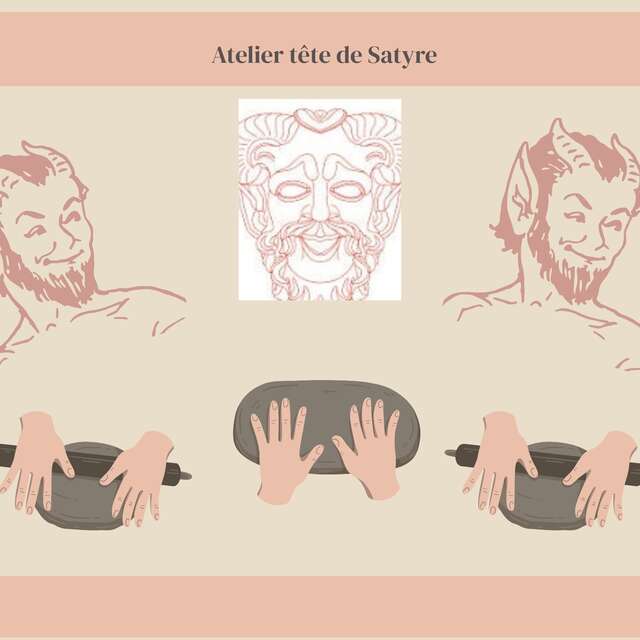 Journées Européennes du Patrimoine - Dionysos en délire ! Ateliers créatifs : Tête de satyre