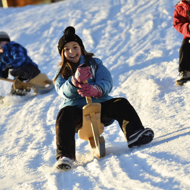 Haribo kids snow : initiation au paret, luge traditionnelle