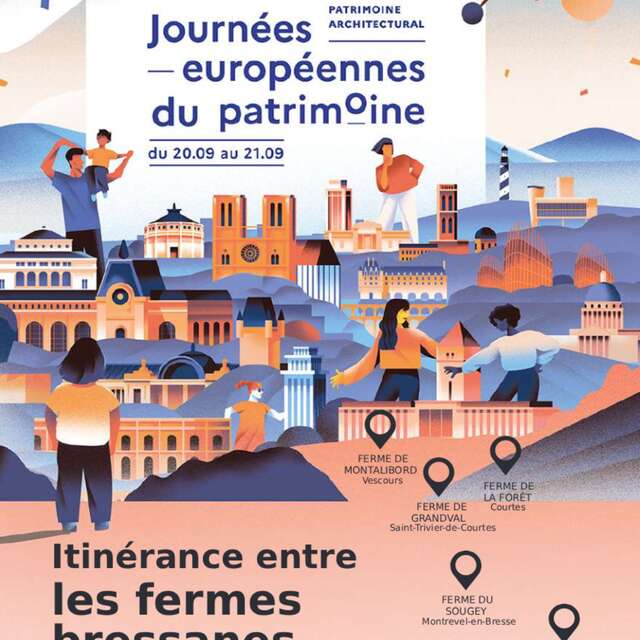 Ferme de la forêt - Journées européennes du patrimoine - Itinérance entre les fermes bressanes