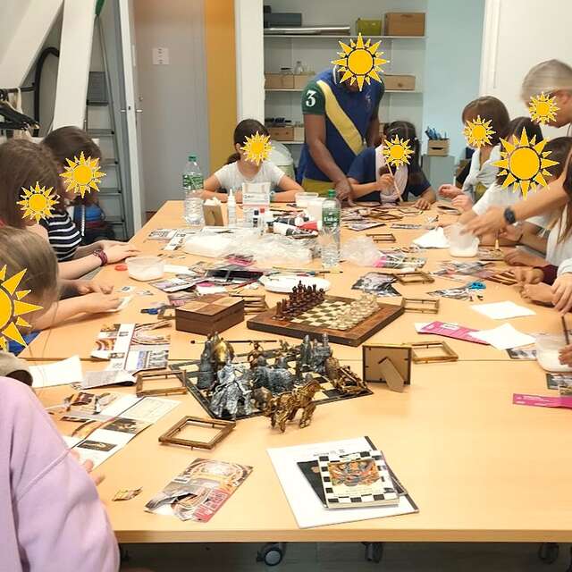 Atelier - Cartes à gratter