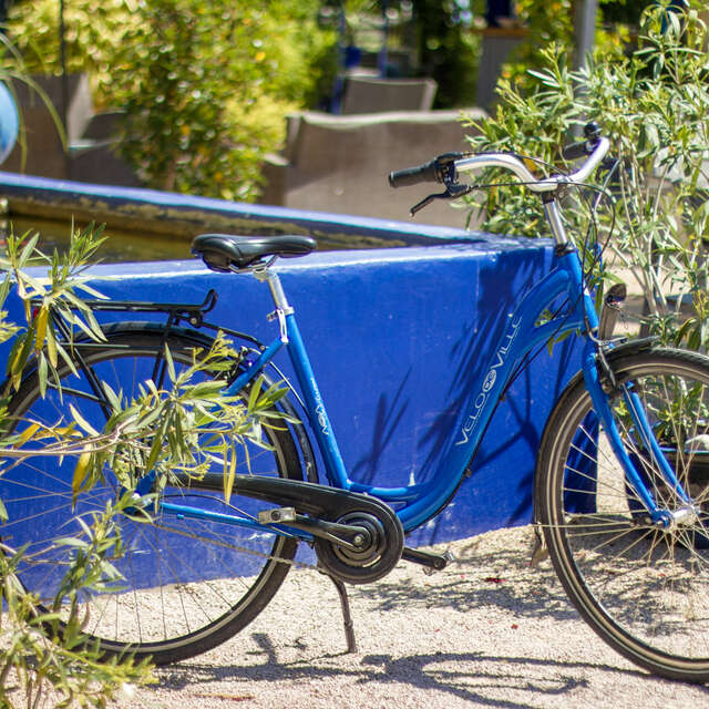 Location de vélos à la Bicyclette Bleue