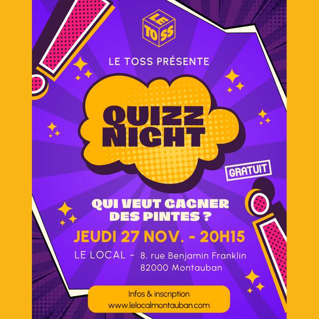 Quizz - Qui veut gagner des pintes?