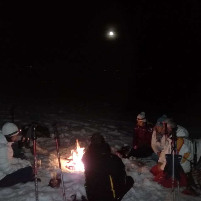 Sortie raquettes nocturne - Randô Alpes