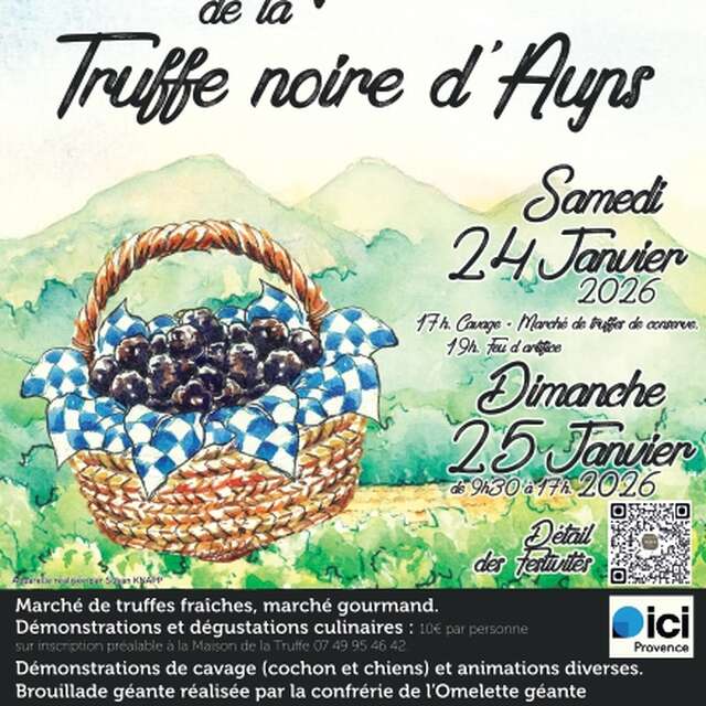 33 ème Fête de la Truffe noire d'Aups