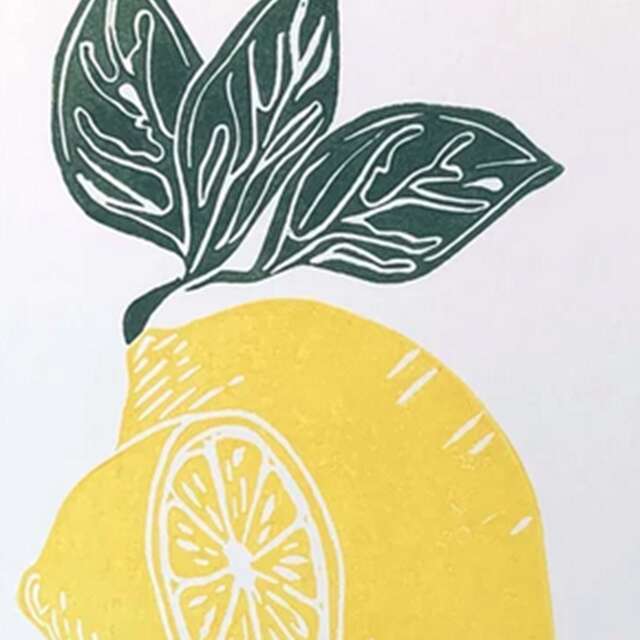 91st Fête du Citron® - Linocut workshop