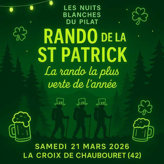 Les Nuits blanches du Pilat : Rando de la Saint-Patrick
