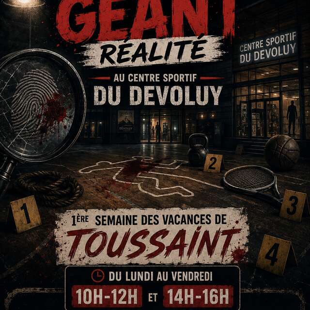 Cluedo géant au Centre Sportif