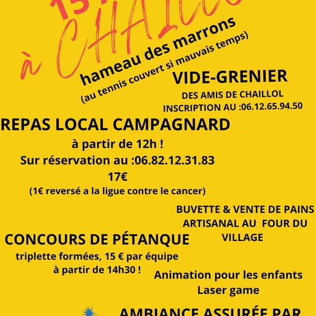 Fête votive du 15 août de Chaillol