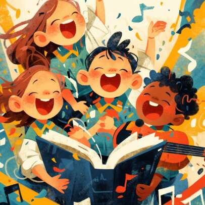 Chorale Intergénérationnelle avec les enfants du centre de loisirs